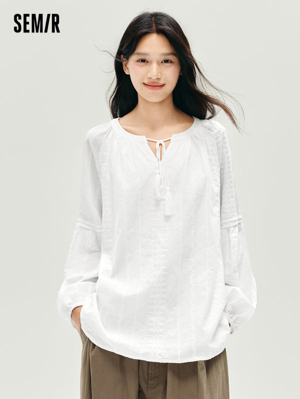 Semir Women Long Sleeve Shirt