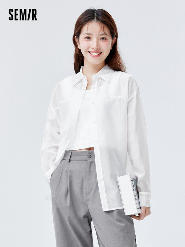 Women's Tencel Solid Shirt