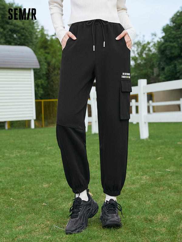 Summer Savings Clearance! 2023 TUOBARR Women's Athletic Pants,Womens Casual  Track Pants Baggy Wide Leg Joggers for Women Pants Black 6 