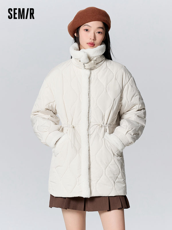 Women's light cardigan mid-length thin cotton jacket