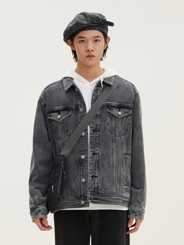 Men's Fitted Denim Jacket – Semir